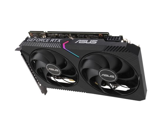 Видеокарта ASUS GeForce RTX3060 12Gb DUAL V2 LHR (DUAL-RTX3060-12G-V2), изображение 6 Видеокарта ASUS GeForce RTX3060 12Gb DUAL V2 LHR (DUAL-RTX3060-12G-V2), изображение 6