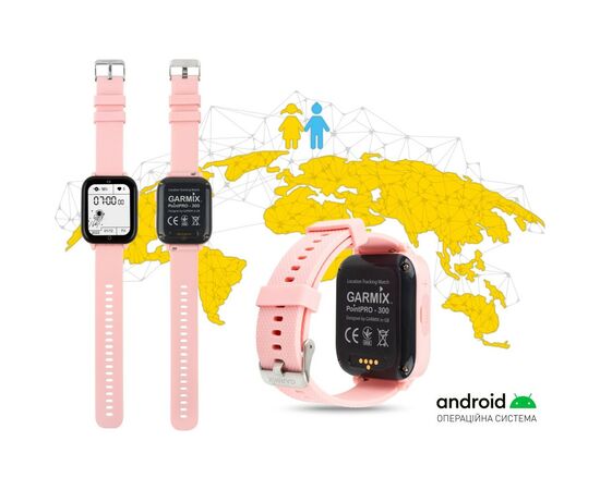 Смарт-годинник GARMIX PointPRO-300 4G/GPS/WIFI/VIDEO CALL PINK (1017355), зображення 2 Смарт-годинник GARMIX PointPRO-300 4G/GPS/WIFI/VIDEO CALL PINK (1017355), зображення 2