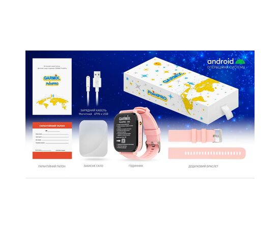 Смарт-годинник GARMIX PointPRO-300 4G/GPS/WIFI/VIDEO CALL PINK (1017355), зображення 4 Смарт-годинник GARMIX PointPRO-300 4G/GPS/WIFI/VIDEO CALL PINK (1017355), зображення 4