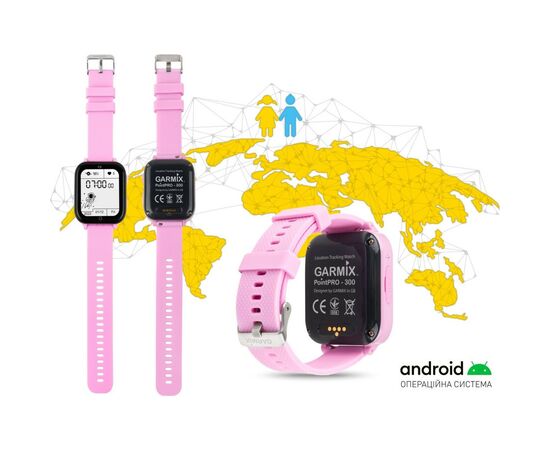 Смарт-часы GARMIX PointPRO-300 4G/GPS/WIFI/VIDEO CALL PURPLE (1017356), изображение 2 Смарт-часы GARMIX PointPRO-300 4G/GPS/WIFI/VIDEO CALL PURPLE (1017356), изображение 2