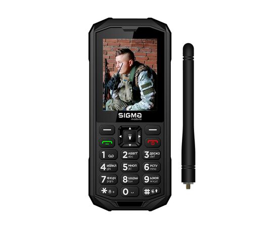 Мобильный телефон Sigma X-treme PA68 WAVE Black (4827798466612), изображение 2 Мобильный телефон Sigma X-treme PA68 WAVE Black (4827798466612), изображение 2