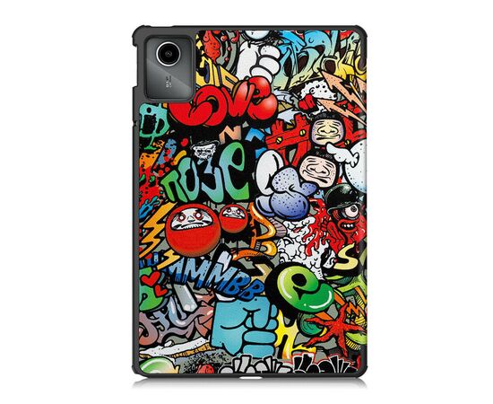 Чехол для планшета BeCover Smart Case Lenovo Tab M11 (2024) TB-TB330FU/Xiaoxin Pad 11 (2024) 11" Graffiti (710757), изображение 3 Чехол для планшета BeCover Smart Case Lenovo Tab M11 (2024) TB-TB330FU/Xiaoxin Pad 11 (2024) 11" Graffiti (710757), изображение 3