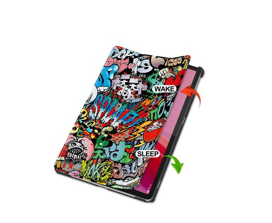 Чехол для планшета BeCover Smart Case Lenovo Tab M11 (2024) TB-TB330FU/Xiaoxin Pad 11 (2024) 11" Graffiti (710757), изображение 5 Чехол для планшета BeCover Smart Case Lenovo Tab M11 (2024) TB-TB330FU/Xiaoxin Pad 11 (2024) 11" Graffiti (710757), изображение 5