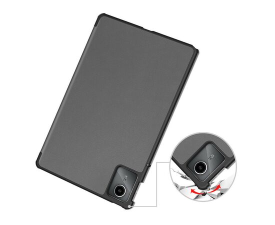 Чехол для планшета BeCover Smart Case Lenovo Tab M11 (2024) TB-TB330FU/Xiaoxin Pad 11 (2024) 11" Gray (710753), изображение 6 Чехол для планшета BeCover Smart Case Lenovo Tab M11 (2024) TB-TB330FU/Xiaoxin Pad 11 (2024) 11" Gray (710753), изображение 6