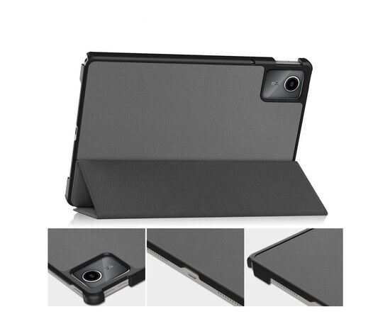 Чехол для планшета BeCover Smart Case Lenovo Tab M11 (2024) TB-TB330FU/Xiaoxin Pad 11 (2024) 11" Gray (710753), изображение 7 Чехол для планшета BeCover Smart Case Lenovo Tab M11 (2024) TB-TB330FU/Xiaoxin Pad 11 (2024) 11" Gray (710753), изображение 7