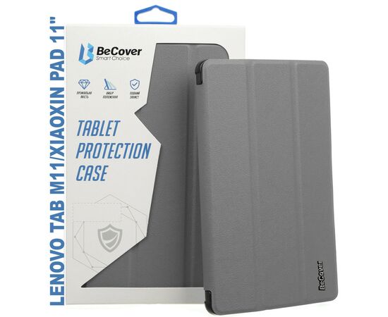 Чехол для планшета BeCover Smart Case Lenovo Tab M11 (2024) TB-TB330FU/Xiaoxin Pad 11 (2024) 11" Gray (710753)