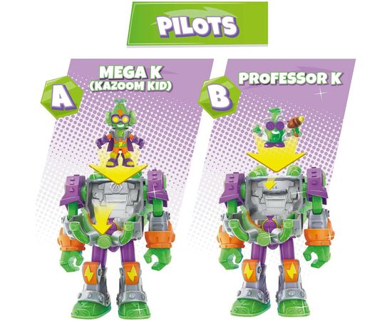 Игровой набор SuperThings S - Супербот Мега-К (PSTSP116IN20), изображение 4 Игровой набор SuperThings S - Супербот Мега-К (PSTSP116IN20), изображение 4