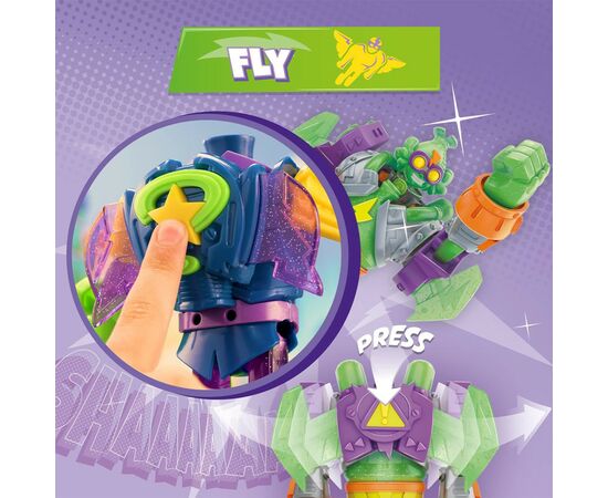 Игровой набор SuperThings S - Супербот Мега-К (PSTSP116IN20), изображение 5 Игровой набор SuperThings S - Супербот Мега-К (PSTSP116IN20), изображение 5