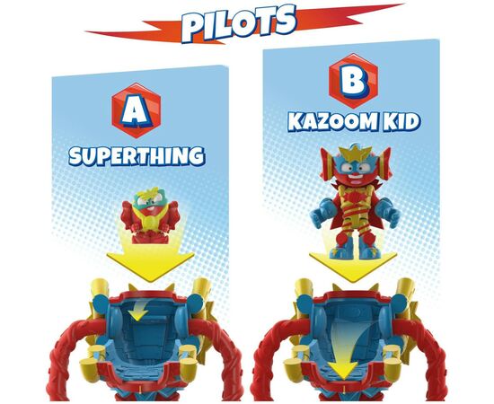 Игровой набор SuperThings S – Супербот Шугарфан (PSTSP116IN70), изображение 4 Игровой набор SuperThings S – Супербот Шугарфан (PSTSP116IN70), изображение 4