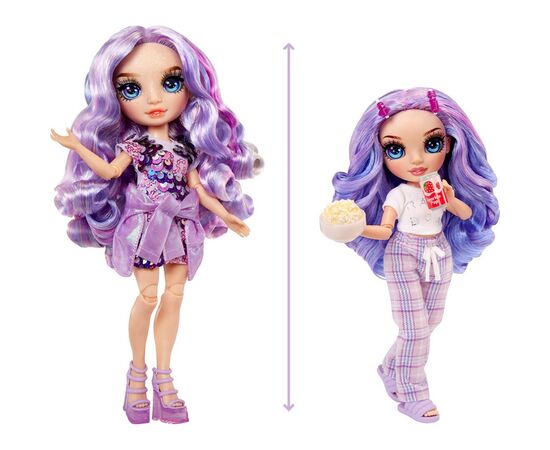 Кукла Rainbow High серии Junior High PJ Party - Виолетта (503705), изображение 4 Кукла Rainbow High серии Junior High PJ Party - Виолетта (503705), изображение 4