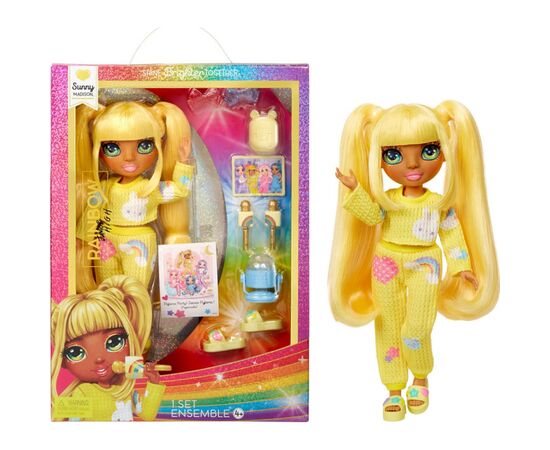 Лялька Rainbow High серії Junior High PJ Party - Санні (503682)
