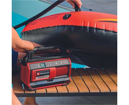 Автомобильный компрессор Einhell PRESSITO 18/25, 18В PXC, 10.5бар, (без АКБ та ЗП) (4020420), изображение 5