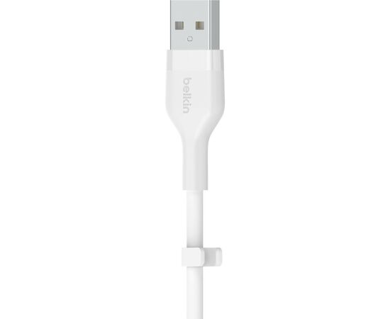 Дата кабель USB 2.0 AM to Lightning 2.0m White Belkin (CAA008BT2MWH), изображение 6 Дата кабель USB 2.0 AM to Lightning 2.0m White Belkin (CAA008BT2MWH), изображение 6