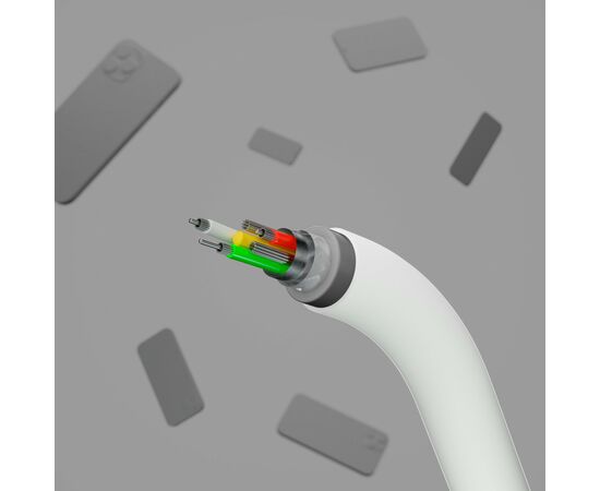 Дата кабель USB 2.0 AM to Lightning 2.0m White Belkin (CAA008BT2MWH), изображение 8 Дата кабель USB 2.0 AM to Lightning 2.0m White Belkin (CAA008BT2MWH), изображение 8