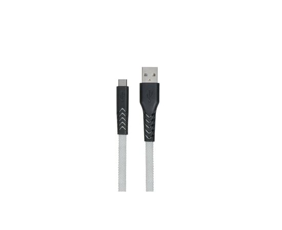 Дата кабель USB 2.0 AM to Micro 5P 1.0m Gray 2E (2E-CCMT-1MGR)