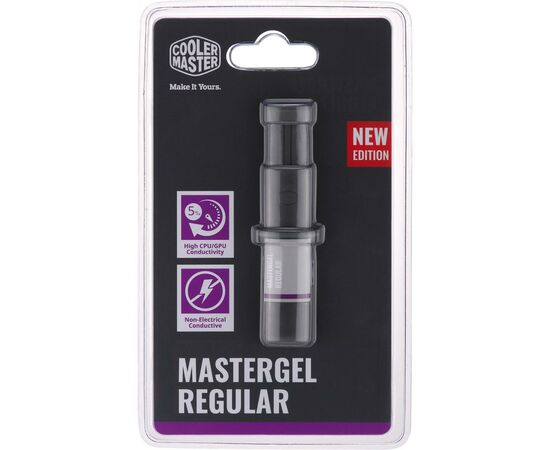 Термопаста CoolerMaster MasterGel Regular (MGX-ZOSG-N15M-R2), изображение 4 Термопаста CoolerMaster MasterGel Regular (MGX-ZOSG-N15M-R2), изображение 4