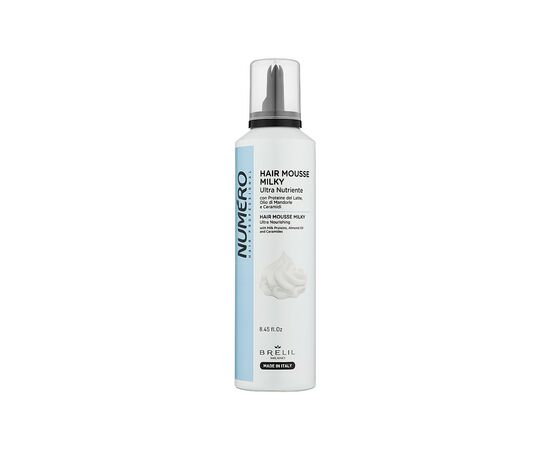 Мусс для волос Brelil Numero Hair Mousse Milky Ультра питательный 250 мл (8011935088065)
