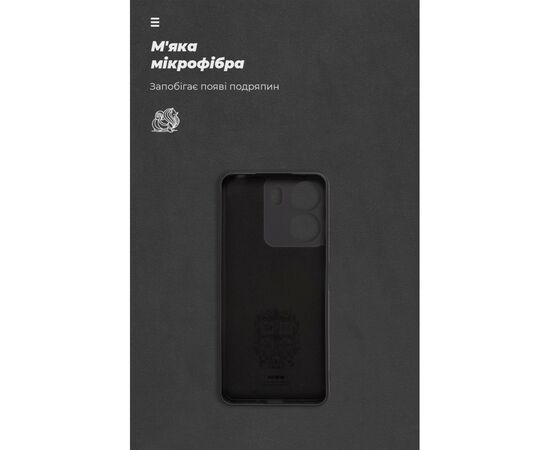 Чехол для мобильного телефона Armorstandart ICON Case Xiaomi Redmi 13C 4G / Poco C65 Cam cov Black (ARM76089), изображение 4