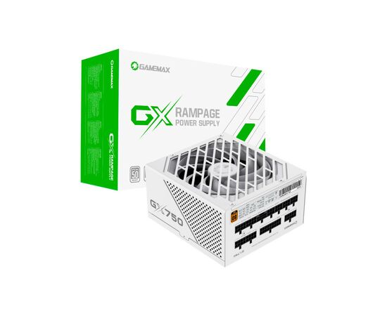 Блок питания Gamemax 750W (GX-750 PRO WH (ATX3.0 PCIe5.0)), изображение 11 Блок питания Gamemax 750W (GX-750 PRO WH (ATX3.0 PCIe5.0)), изображение 11