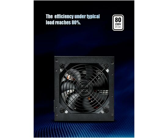 Блок питания PcСooler 600W (HW600-NP), изображение 10 Блок питания PcСooler 600W (HW600-NP), изображение 10