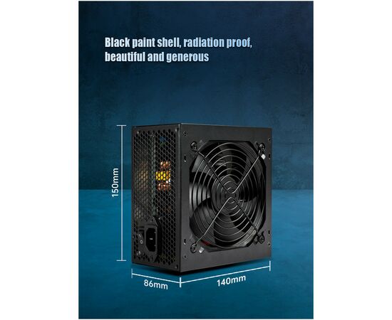 Блок питания PcСooler 600W (HW600-NP), изображение 12 Блок питания PcСooler 600W (HW600-NP), изображение 12