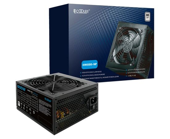 Блок питания PcСooler 600W (HW600-NP), изображение 6 Блок питания PcСooler 600W (HW600-NP), изображение 6
