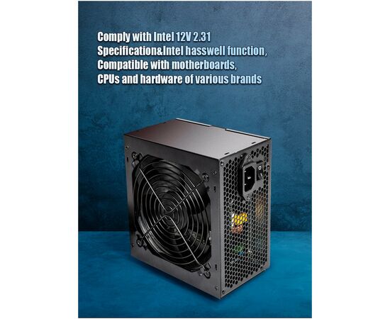 Блок питания PcСooler 600W (HW600-NP), изображение 9 Блок питания PcСooler 600W (HW600-NP), изображение 9