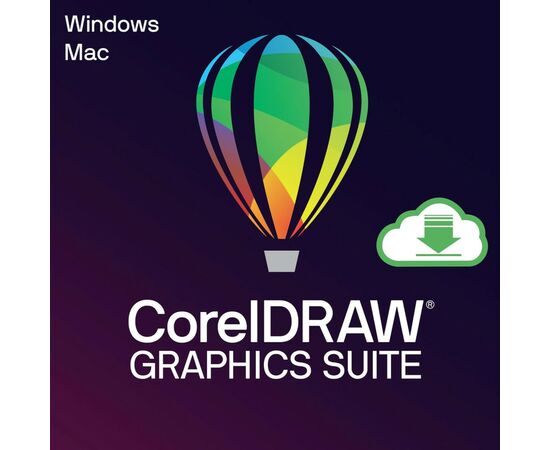 ПЗ для мультимедіа Corel CorelDRAW Graphics Suite 2024 EN/FR/DE/IT/ES/BP/NL Windows/Mac (ESDCDGS2024ML)