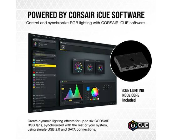 Кулер для корпуса Corsair ML140 RGB Elite Premium Dual Pack (CO-9050119-WW), изображение 12 Кулер для корпуса Corsair ML140 RGB Elite Premium Dual Pack (CO-9050119-WW), изображение 12