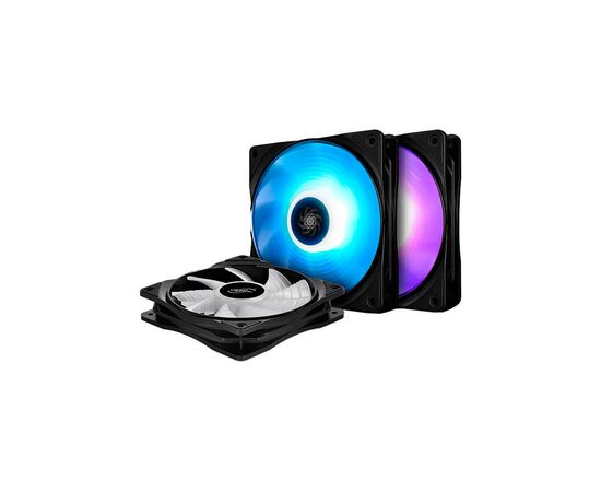 Кулер для корпуса Deepcool RF120-3 IN 1 (DP-FRGB-RF120-3C)