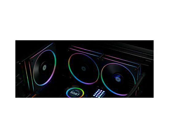Кулер для корпуса ID-Cooling AF-127-ARGB-K TRIO, изображение 12 Кулер для корпуса ID-Cooling AF-127-ARGB-K TRIO, изображение 12