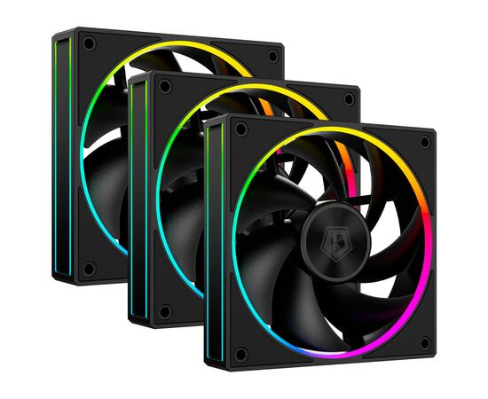 Кулер до корпусу ID-Cooling AF-127-ARGB-K TRIO