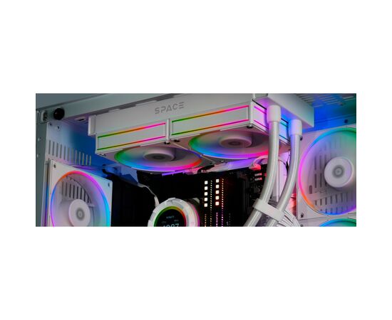 Кулер для корпуса ID-Cooling AF-127-ARGB-W TRIO, изображение 12 Кулер для корпуса ID-Cooling AF-127-ARGB-W TRIO, изображение 12