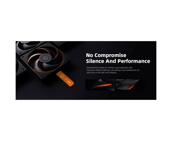 Кулер для корпуса ID-Cooling AS-120-K, изображение 9 Кулер для корпуса ID-Cooling AS-120-K, изображение 9