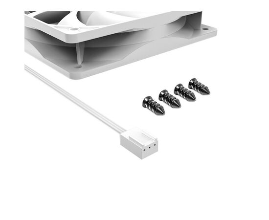 Кулер для корпуса ID-Cooling FL-12025 WHITE, изображение 3 Кулер для корпуса ID-Cooling FL-12025 WHITE, изображение 3
