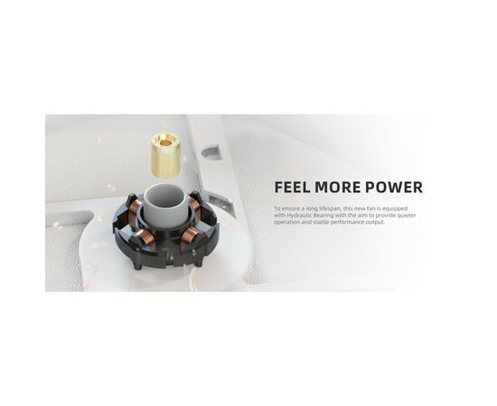 Кулер для корпуса ID-Cooling FL-12025 WHITE, изображение 6 Кулер для корпуса ID-Cooling FL-12025 WHITE, изображение 6