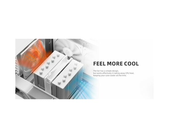 Кулер для корпуса ID-Cooling FL-12025 WHITE, изображение 8 Кулер для корпуса ID-Cooling FL-12025 WHITE, изображение 8