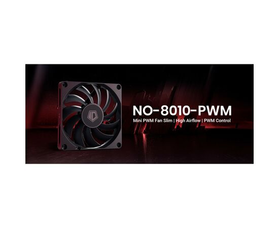 Кулер для корпуса ID-Cooling NO-8010-PWM, изображение 6 Кулер для корпуса ID-Cooling NO-8010-PWM, изображение 6