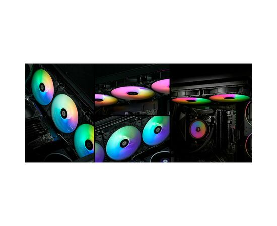 Кулер для корпуса ID-Cooling WF-14025-XT ARGB, изображение 10 Кулер для корпуса ID-Cooling WF-14025-XT ARGB, изображение 10