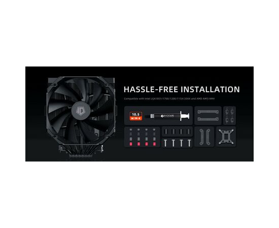 Кулер до процесора ID-Cooling FROZN A720 Black, зображення 12 Кулер до процесора ID-Cooling FROZN A720 Black, зображення 12