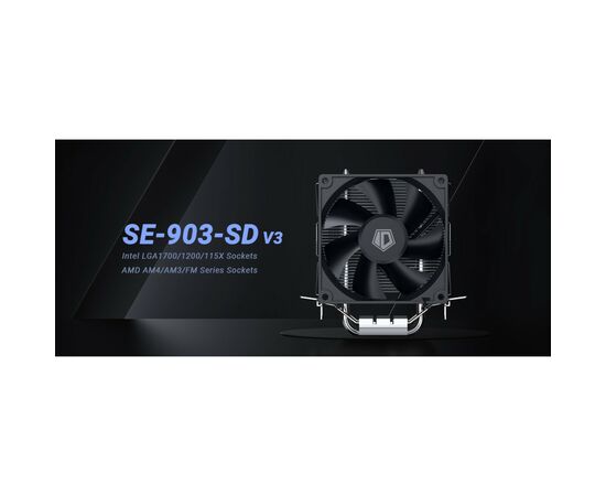 Кулер до процесора ID-Cooling SE-903-SD V3, зображення 6 Кулер до процесора ID-Cooling SE-903-SD V3, зображення 6