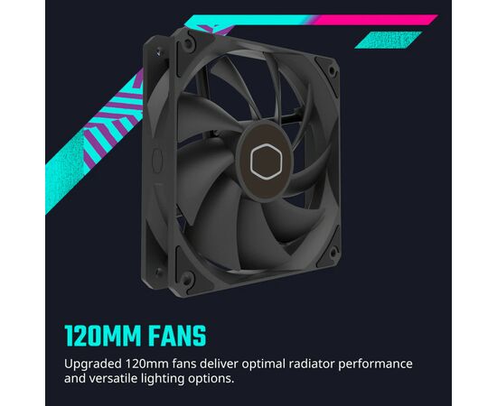 Система водяного охлаждения CoolerMaster MLW-D24M-A17PK-R1, изображение 10 Система водяного охлаждения CoolerMaster MLW-D24M-A17PK-R1, изображение 10