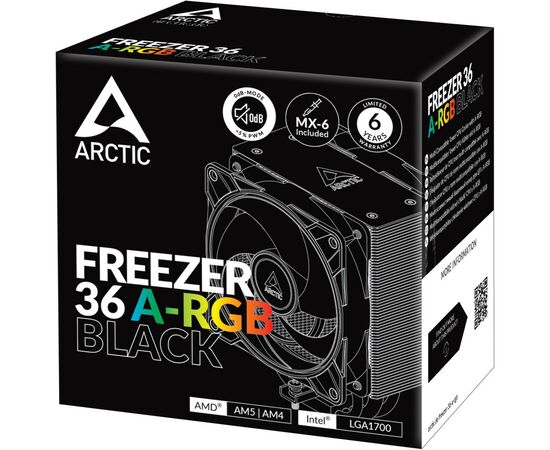 Кулер до процесора Arctic ACFRE00124A, зображення 9 Кулер до процесора Arctic ACFRE00124A, зображення 9