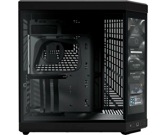 Корпус Hyte Y70 TOUCH Black (CS-HYTE-Y70-B-L), изображение 3 Корпус Hyte Y70 TOUCH Black (CS-HYTE-Y70-B-L), изображение 3