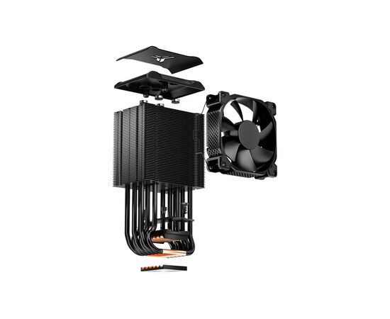 Кулер до процесора JONSBO HX6210 Black, зображення 10 Кулер до процесора JONSBO HX6210 Black, зображення 10