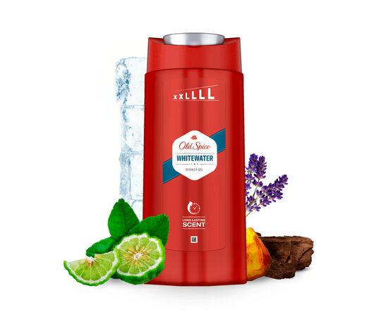 Гель для душа Old Spice Whitewater 675 мл (8006540280195), изображение 6 Гель для душа Old Spice Whitewater 675 мл (8006540280195), изображение 6