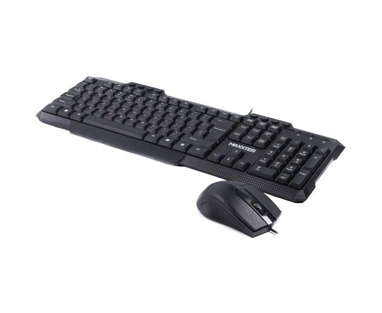 Комплект Maxxter KMS-CM-02-UA USB Black (KMS-CM-02-UA), изображение 3 Комплект Maxxter KMS-CM-02-UA USB Black (KMS-CM-02-UA), изображение 3
