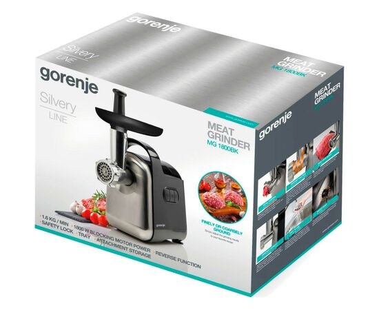 Мясорубка Gorenje MG1800BK, изображение 9 Мясорубка Gorenje MG1800BK, изображение 9