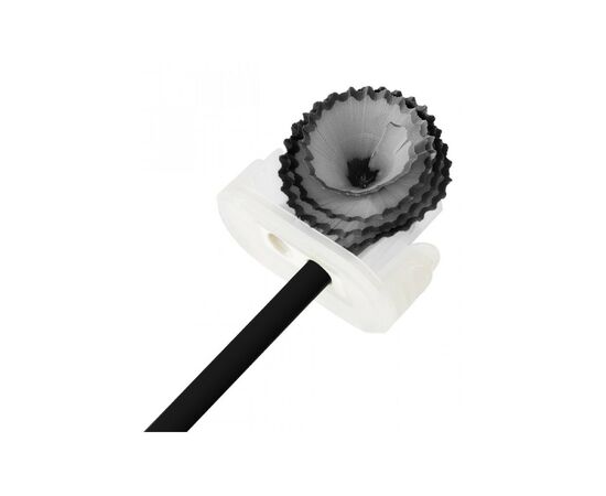 Олівець графітний Baoke НВ, з гумкою, триграний, чорний (PENCIL-BAO-PL1678), зображення 3 Олівець графітний Baoke НВ, з гумкою, триграний, чорний (PENCIL-BAO-PL1678), зображення 3