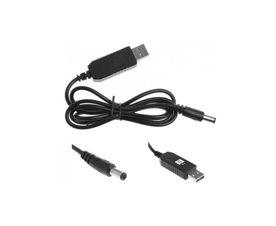 Кабель питания USB to DC-5-12 5V-12V XoKo (XK-DC512), изображение 2 Кабель питания USB to DC-5-12 5V-12V XoKo (XK-DC512), изображение 2